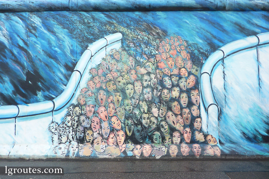 Картина на Берлинской стене